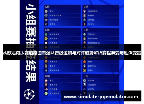 从欧冠淘汰赛道路图看强队晋级逻辑与对阵趋势解析赛程演变与胜负变量